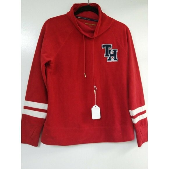 Tommy Hilfiger Sport Small Cowl Neck Sweat Shirt H - Picture 1 of 5
